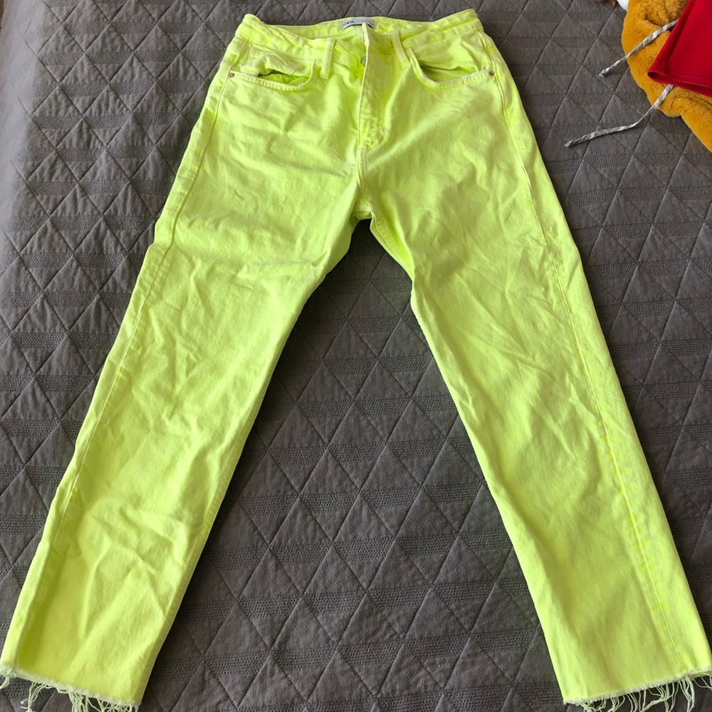 Neon Zara Denim